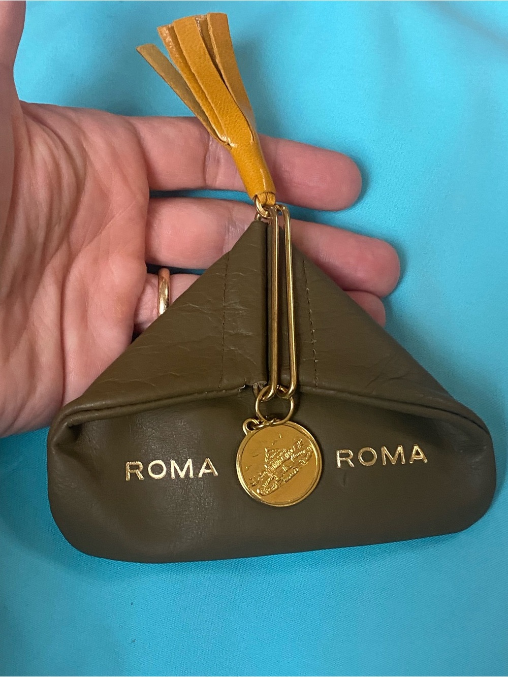 Vintage Fiocchi/Roma Genuine Leather Coin Purse